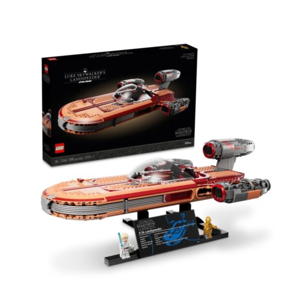 NEW SEALED LEGO Star Wars: Luke Skywalker's Landspeeder (75341) FAST SHIPPING - Picture 1 of 2